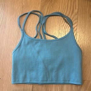 ribbed crop top/tank